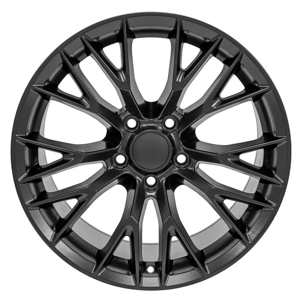 18" Replica CV22 fits Chevrolet Corvette C7 Z06 18x10.5 Black