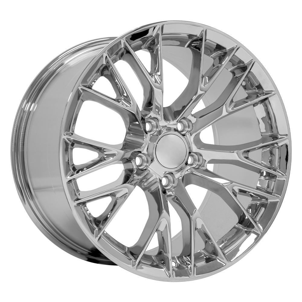 18" Replica CV22 fits Chevrolet Corvette C7 Z06 18x10.5 Chrome