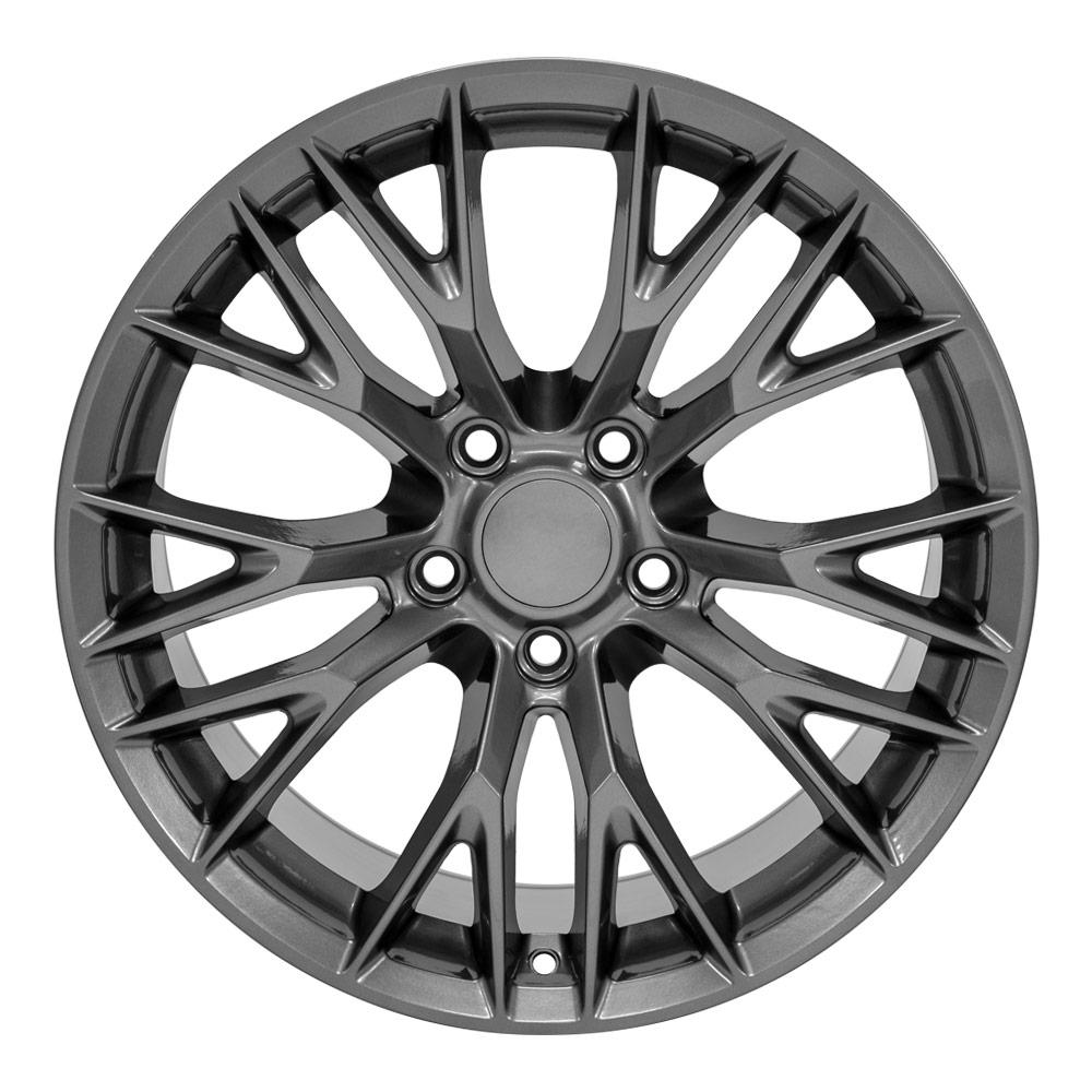 18" Replica CV22 fits Chevrolet Corvette C7 Z06 18x10.5 Gunmetal