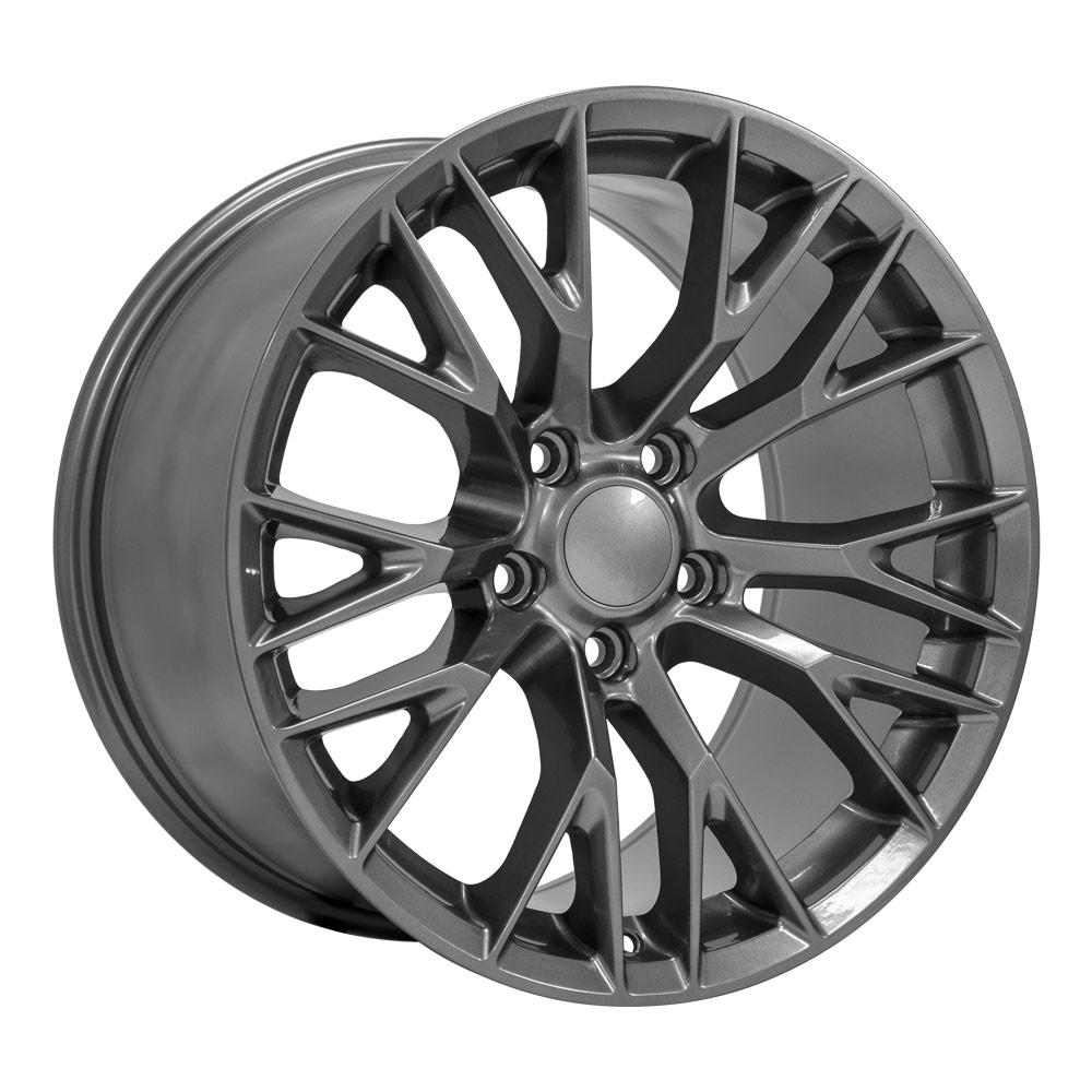 18" Replica CV22 fits Chevrolet Corvette C7 Z06 18x10.5 Gunmetal