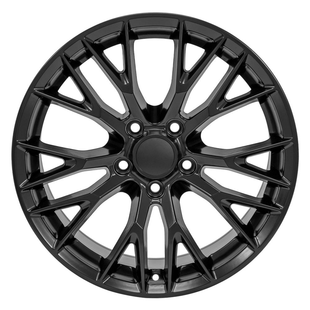 18" Replica CV22 fits Chevrolet Corvette C7 Z06 18x8.5 Black
