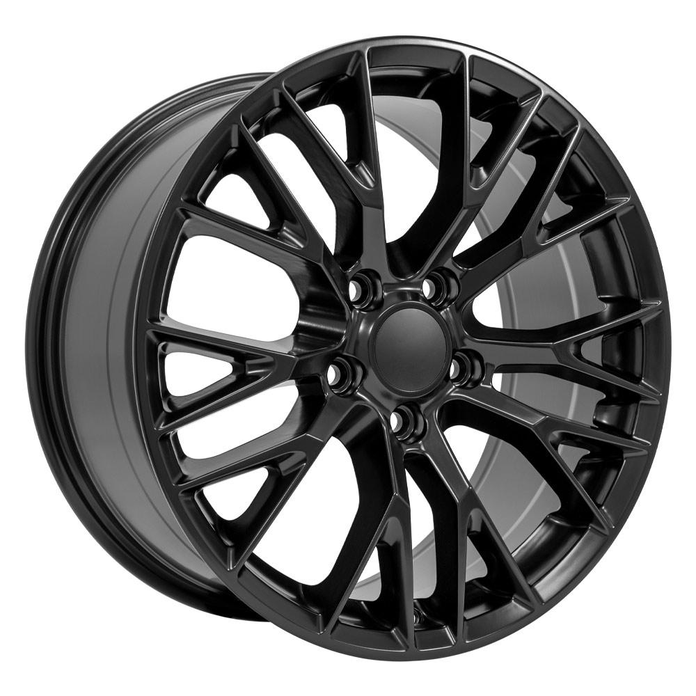 18" Replica CV22 fits Chevrolet Corvette C7 Z06 18x8.5 Black