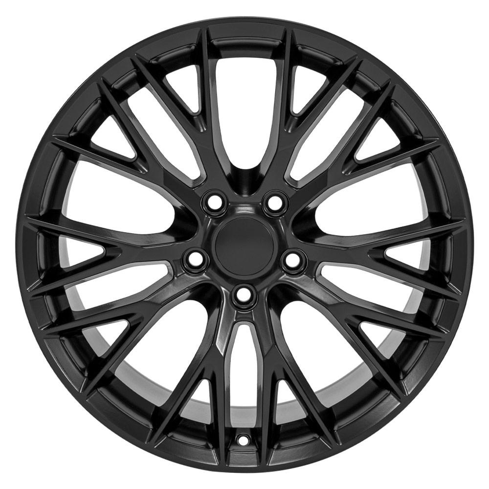 19" Replica CV22 fits Chevrolet Corvette C7 Z06 19x10 Black