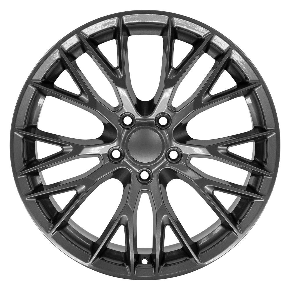 19" Replica CV22 fits Chevrolet Corvette C7 Z06 19x10 Gunmetal