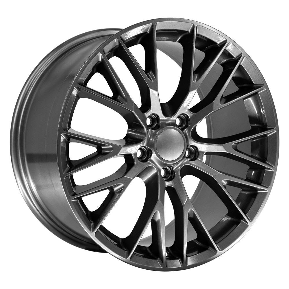 19" Replica CV22 fits Chevrolet Corvette C7 Z06 19x10 Gunmetal