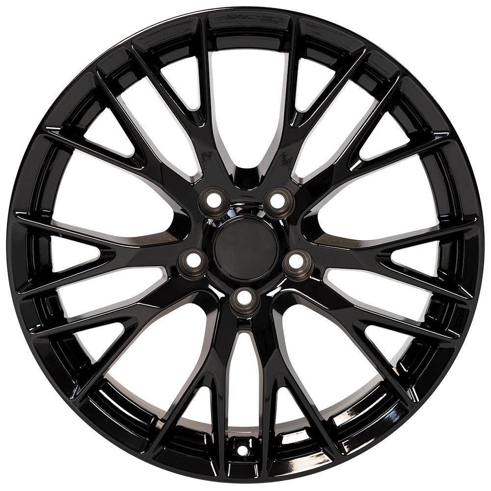 19" Replica CV22 fits Chevrolet Corvette C7 Z06 19x8.5 Black