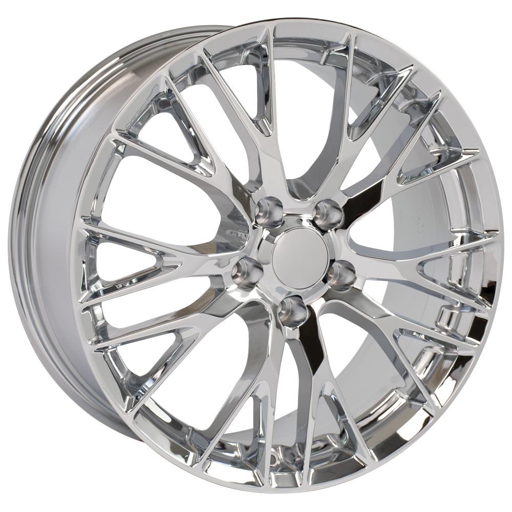 19" Replica CV22 fits Chevrolet Corvette C7 Z06 19x8.5 Chrome