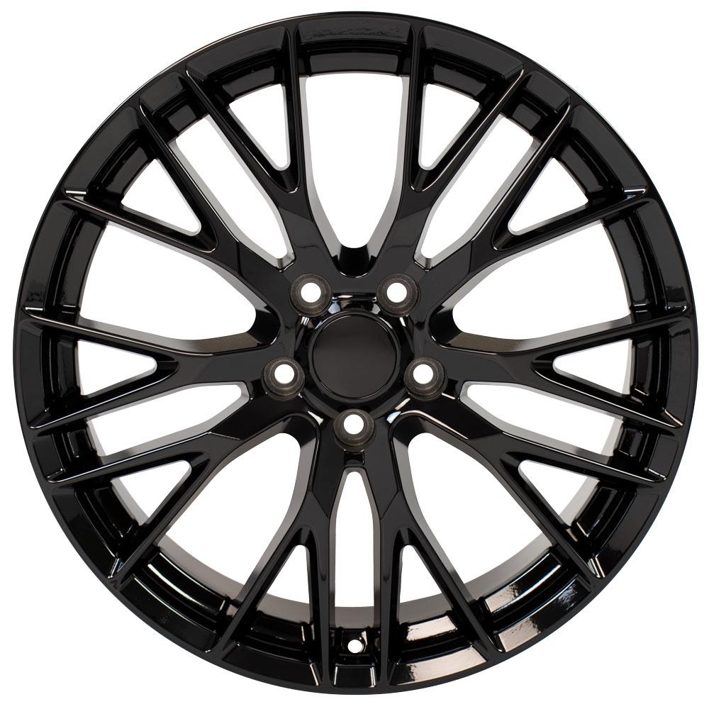 20" Replica CV22 fits Chevrolet Corvette C7 Z06 20x10 Black