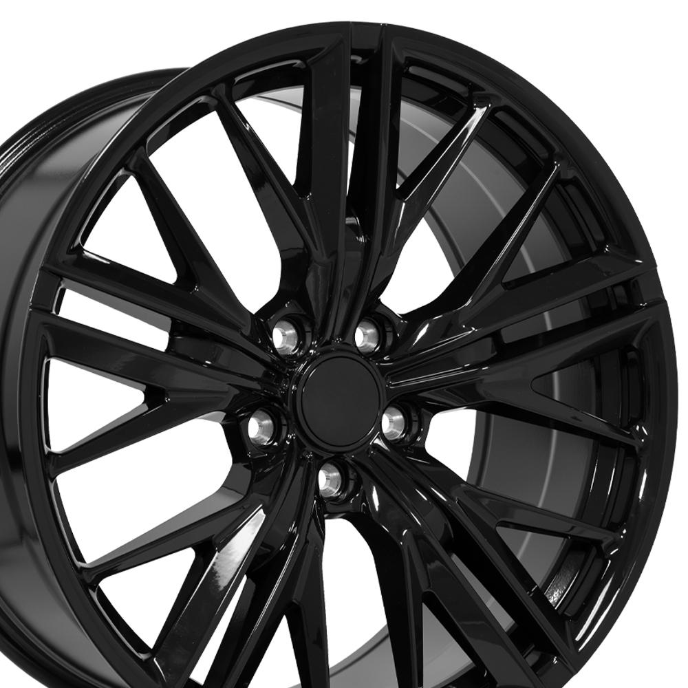 20" Replica CV25 fits Chevrolet Camaro ZL1 20x9.5 Black