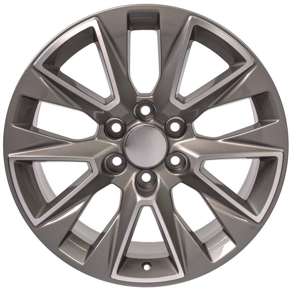 20" Replica CV26 fits Chevrolet Silverado LTZ 20x9 Machined