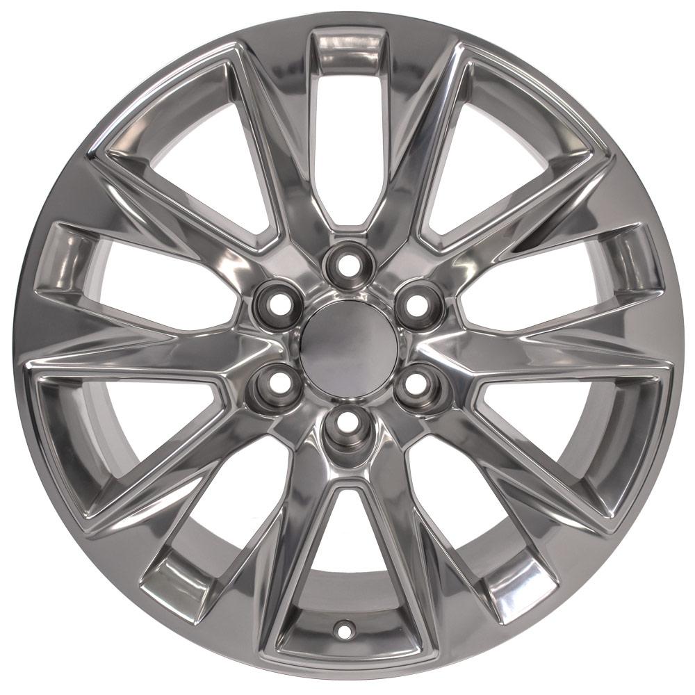 20" Replica CV26 fits Chevrolet Silverado LTZ 20x9 Polished