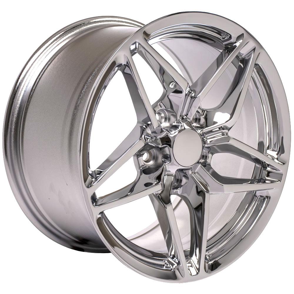 17" Replica CV31 fits Chevrolet Corvette C7 ZR1 17x9.5 Chrome