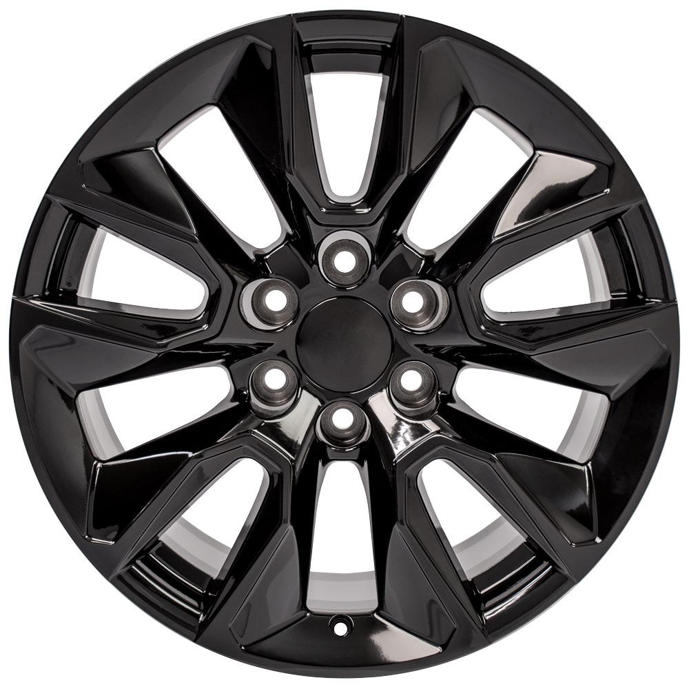20" Replica CV32 fits Chevrolet Silverado 20x9 Black