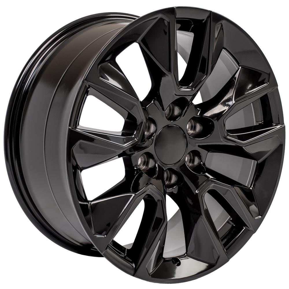 20" Replica CV32 fits Chevrolet Silverado 20x9 Black