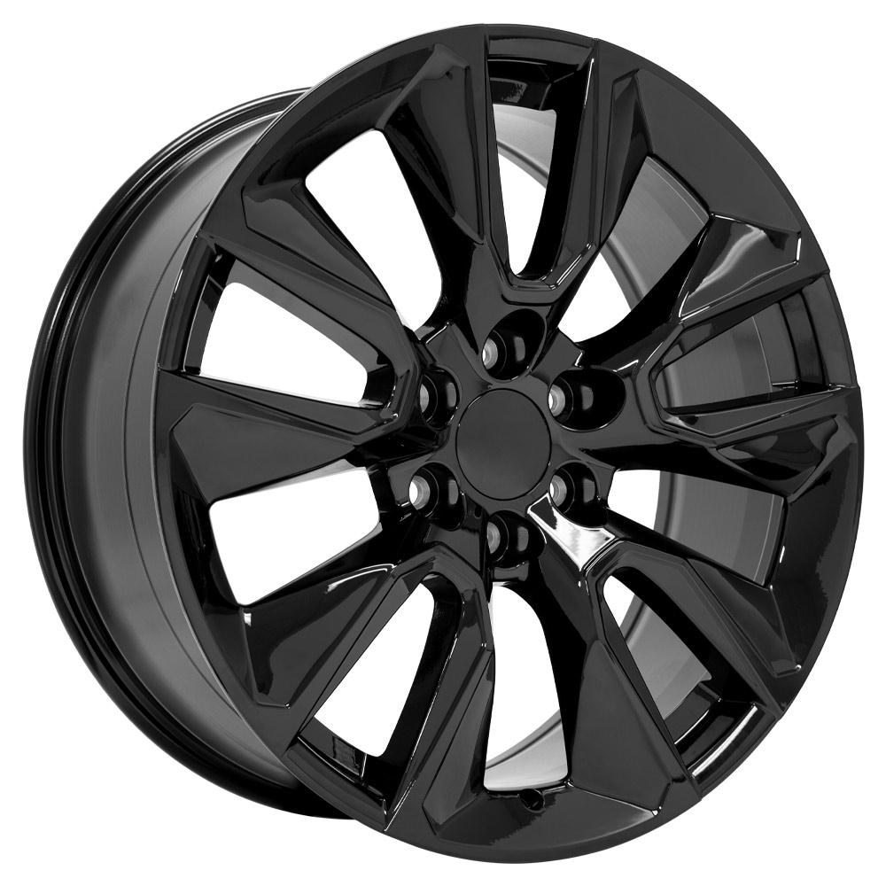22" Replica CV32 fits Chevrolet Silverado 1500 22x9 Black