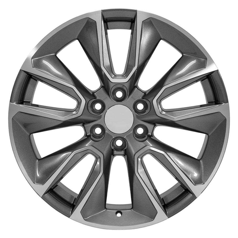 22" Replica CV32 fits Chevrolet Silverado 1500 22x9 Gunmetal