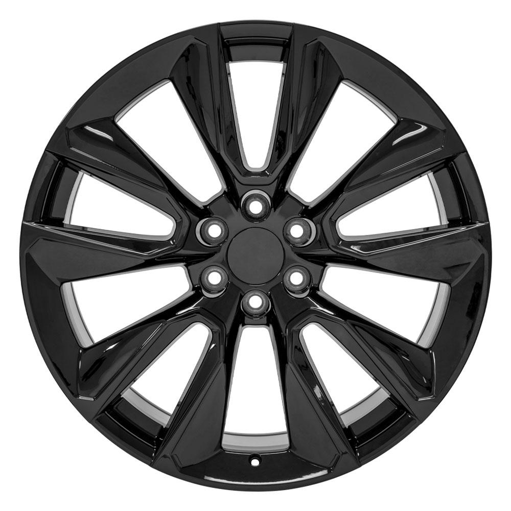 24" Replica CV32 fits Chevrolet Silverado 1500 24x10 Black