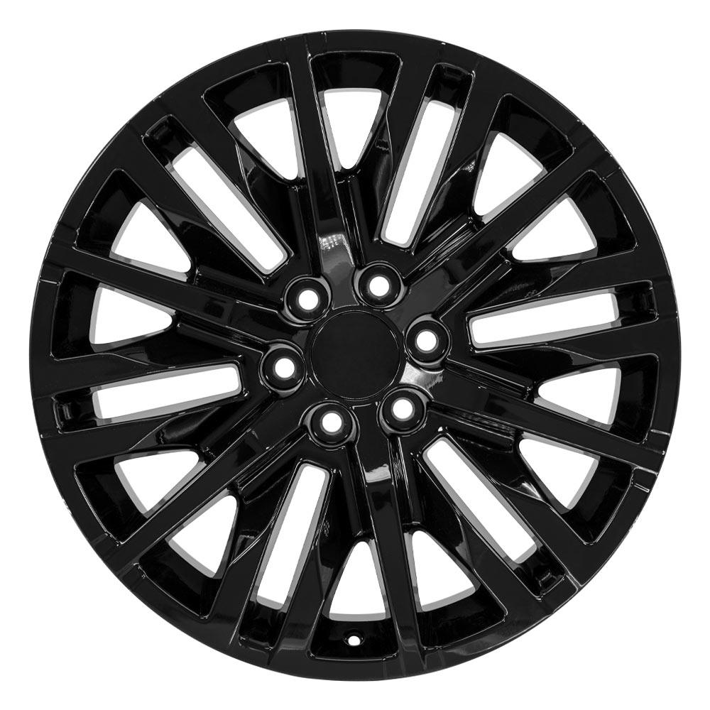 22" Replica CV33 fits GMC Sierra 1500 22x9 Gloss Black