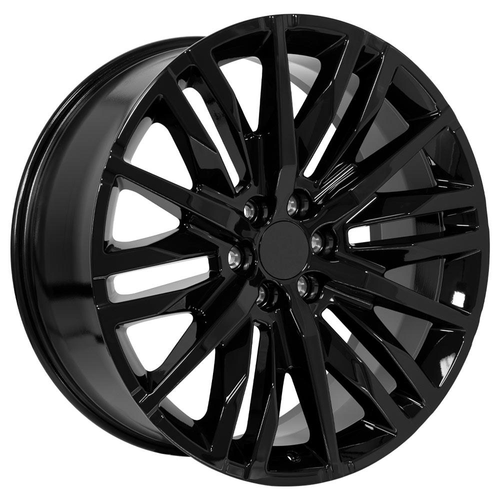 24" Replica CV33 fits GMC Sierra 1500 24x10 Gloss Black