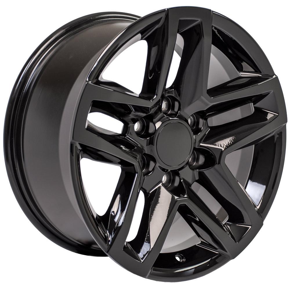 18" Replica CV34B fits Chevrolet Silverado 18x8.5 Black