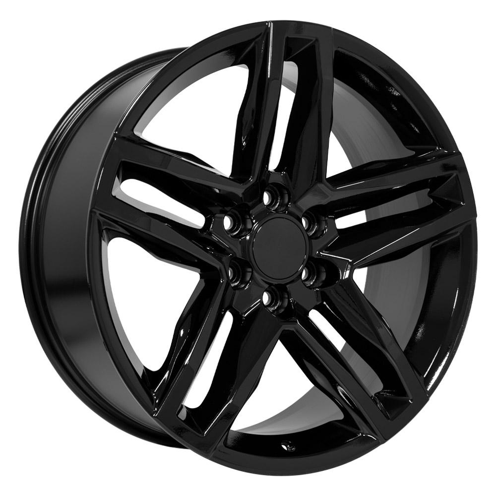 22" Replica CV34B fits Chevrolet Silverado 22x9 Gloss Black