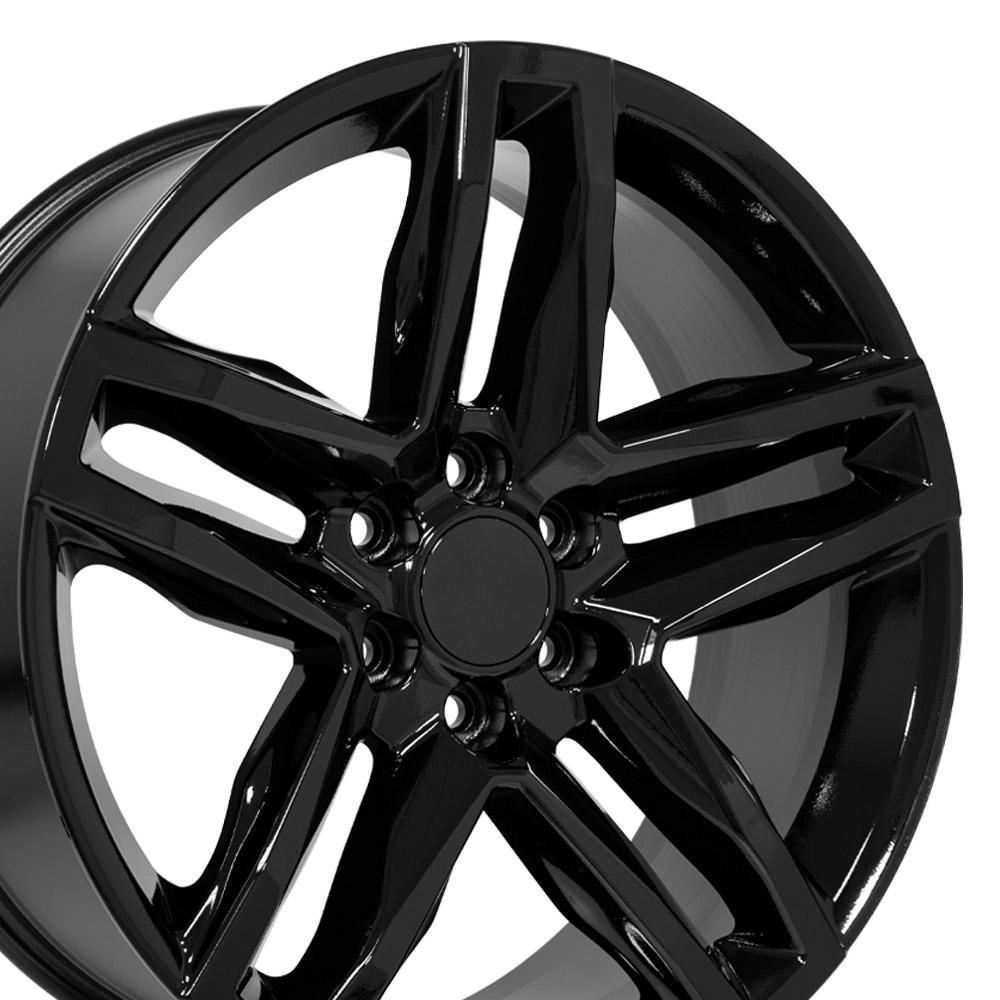 22" Replica CV34B fits Chevrolet Silverado 22x9 Gloss Black