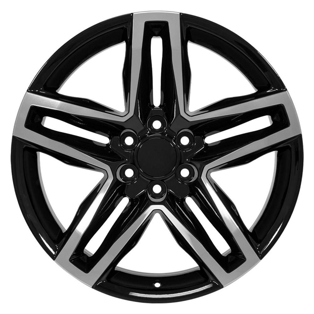 22" Replica CV34B fits Chevrolet Silverado 22x9 Gloss Black