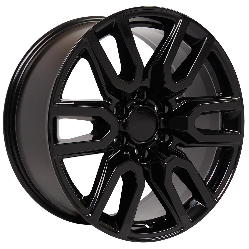 20" Replica CV36 fits GMC Sierra 20x9 Black