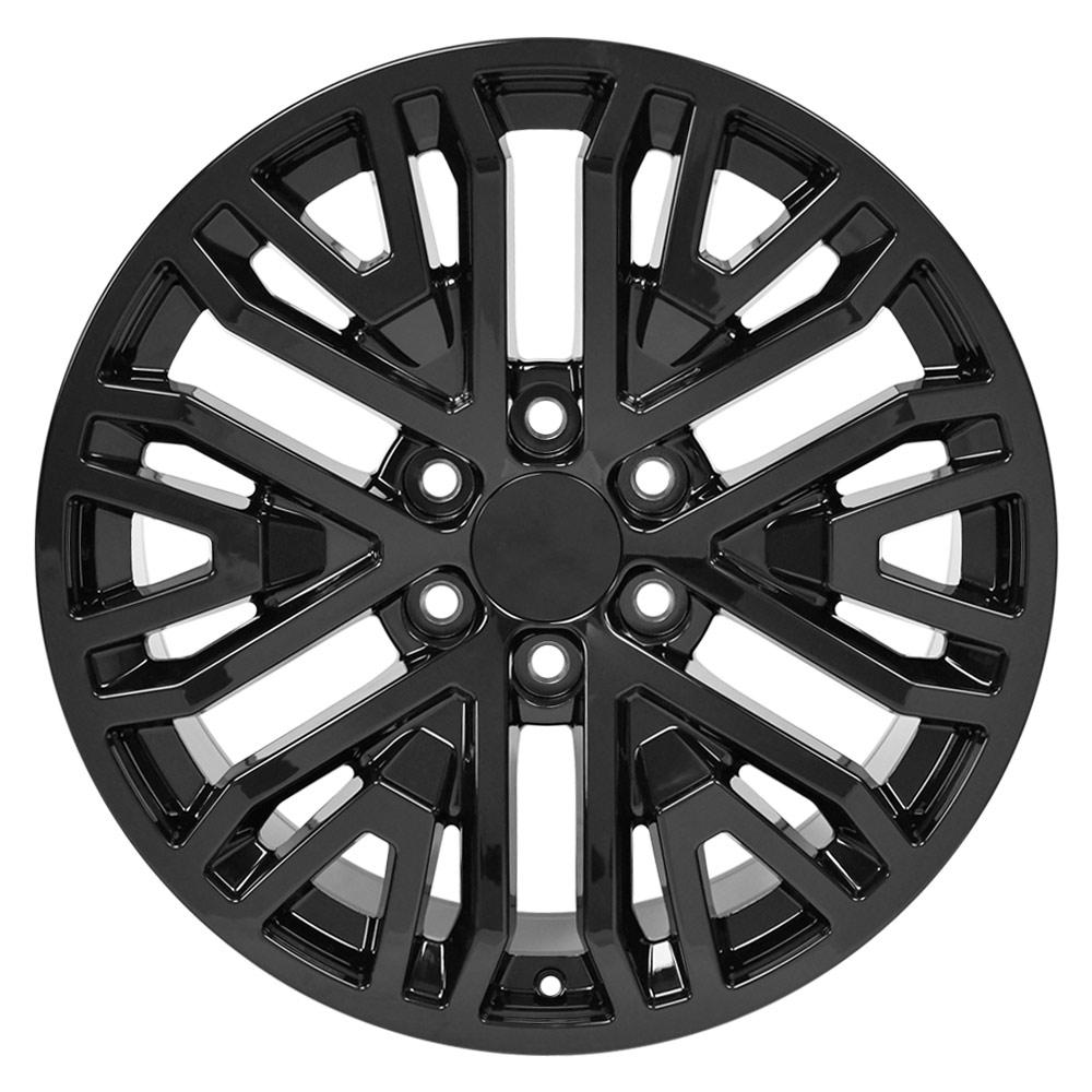 20" Replica CV37 fits GMC Sierra 1500 20x9 Gloss Black