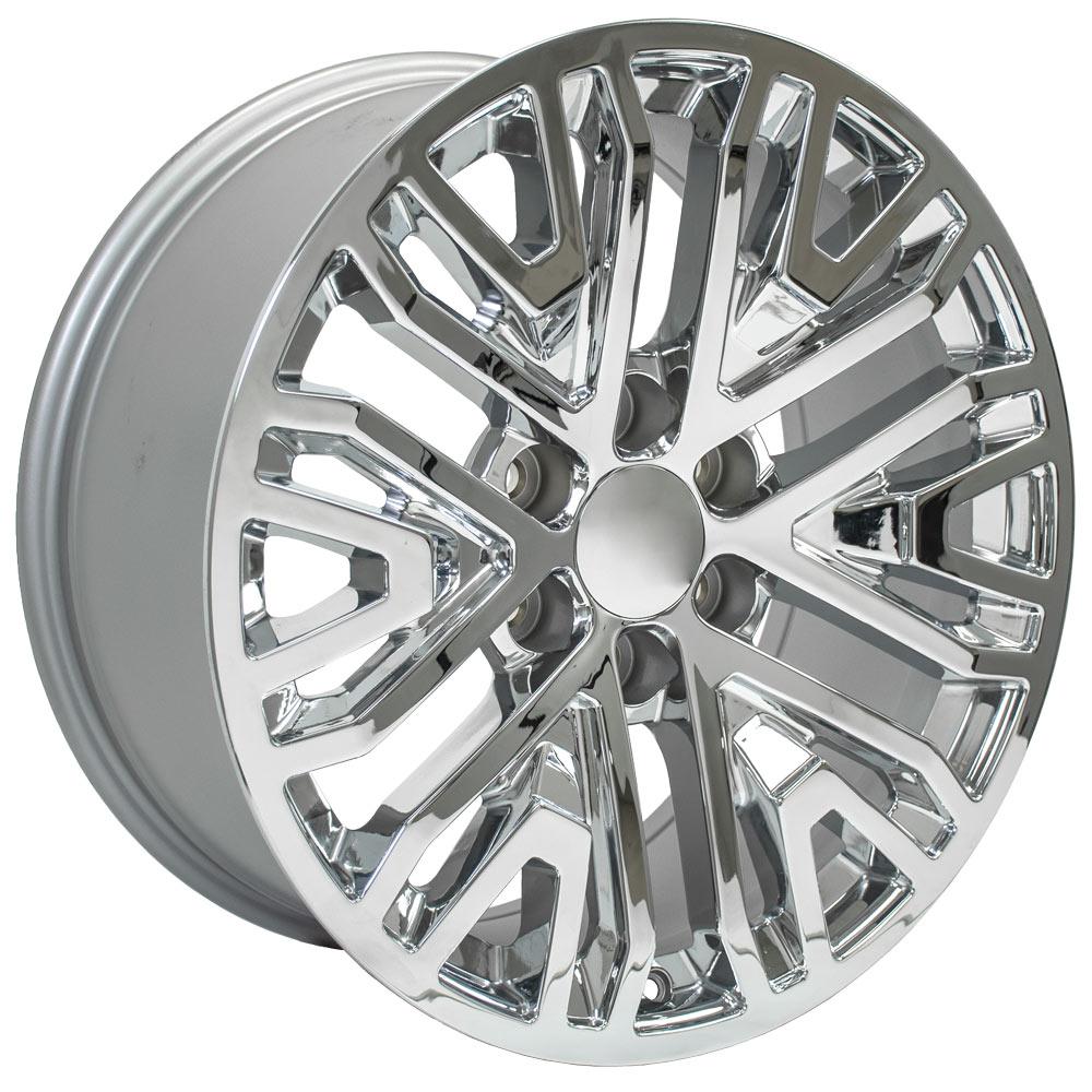 20" Replica CV37 fits GMC Sierra 1500 20x9 Chrome