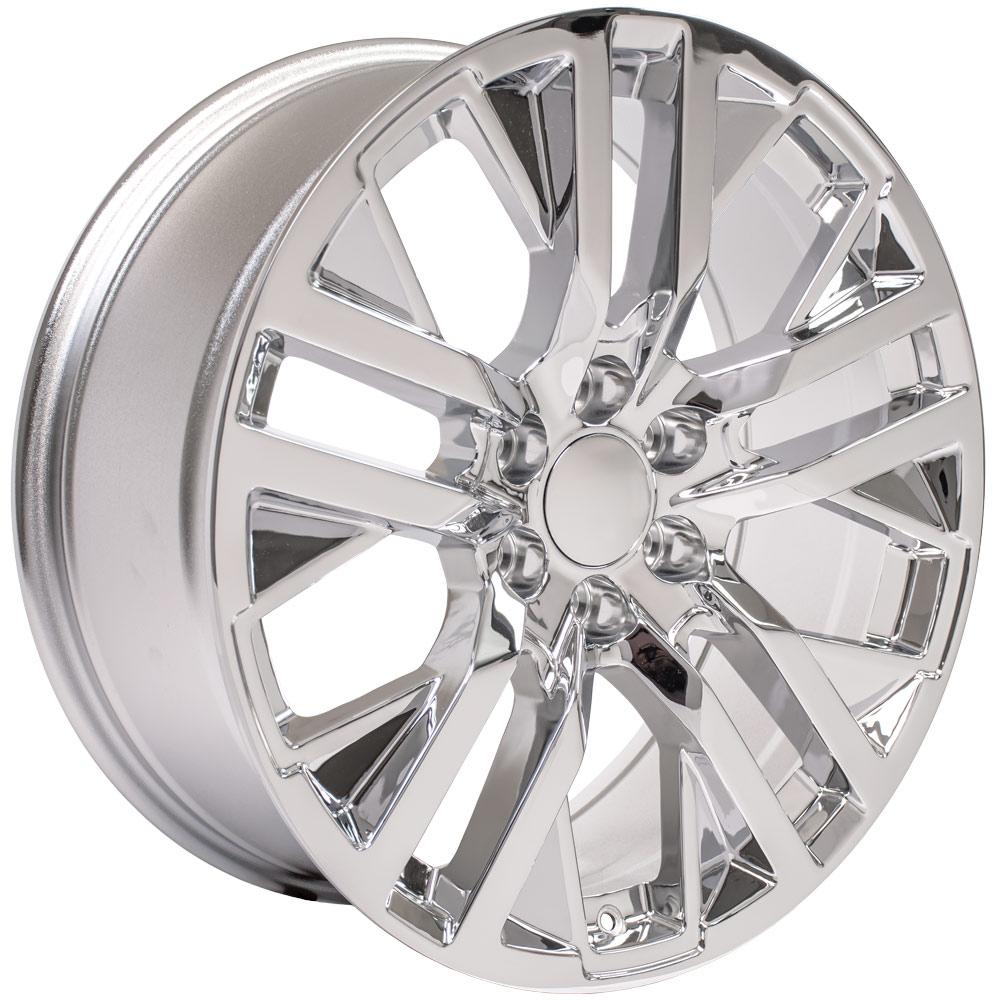 22" Replica CV38 fits GMC Sierra 22x9 Chrome