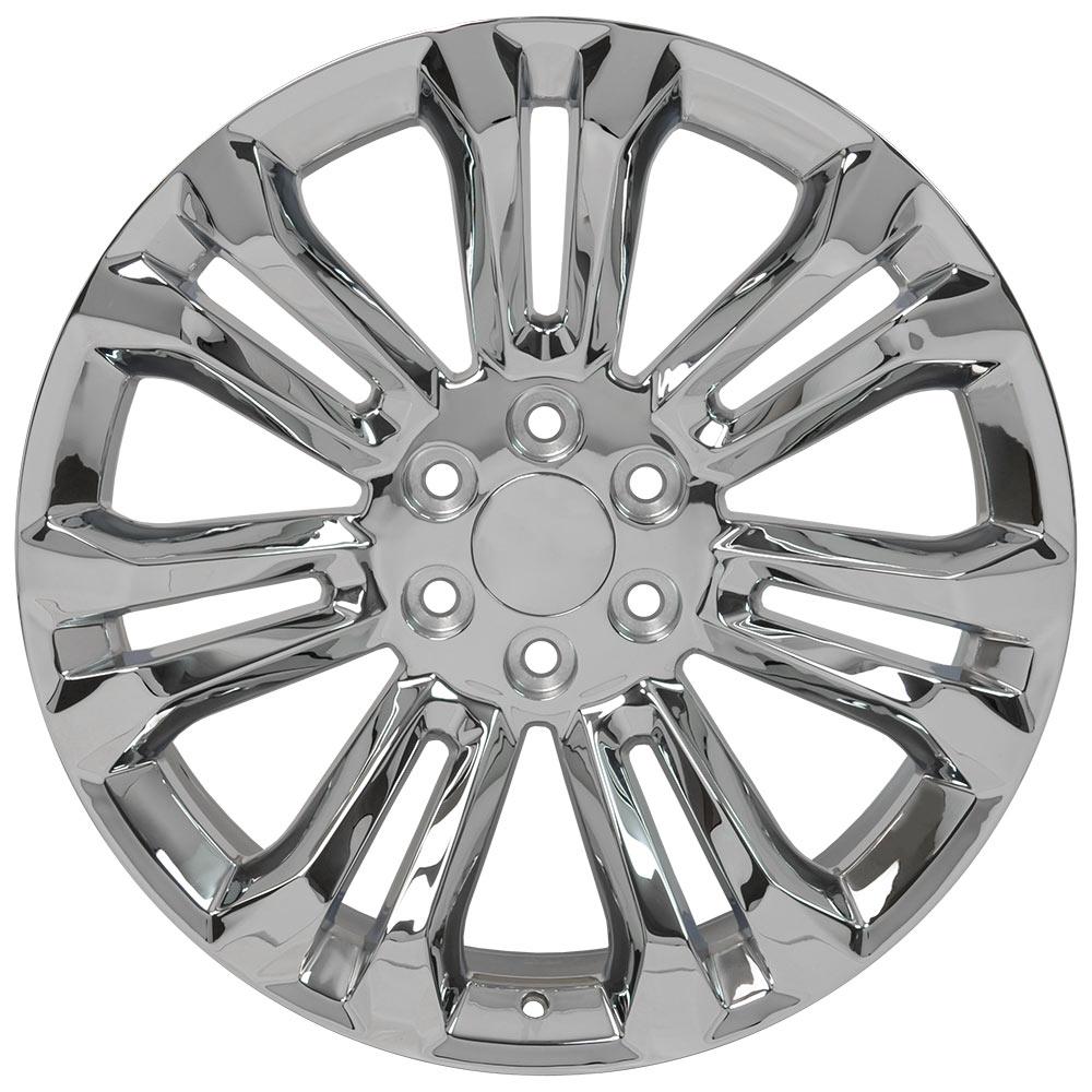 22" Replica CV43 fits Chevrolet Silverado 22x9 Chrome