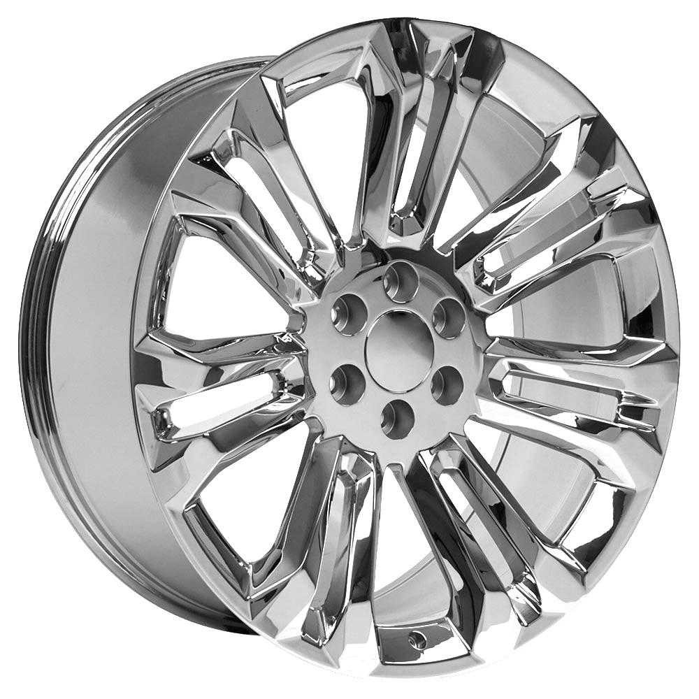 24" Replica CV43 fits Chevrolet Silverado 24x10 Chrome