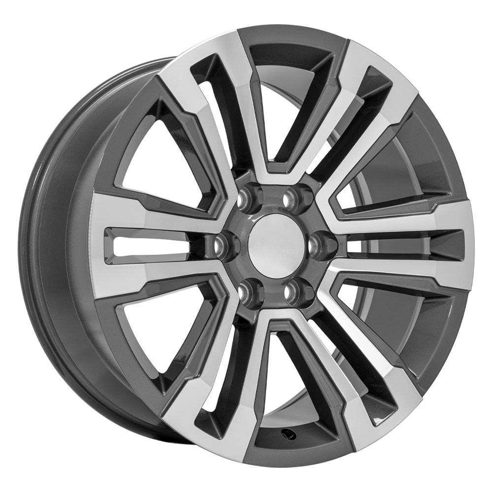 20" Replica CV44 fits GMC Yukon Denali 20x9 Gunmetal Machined