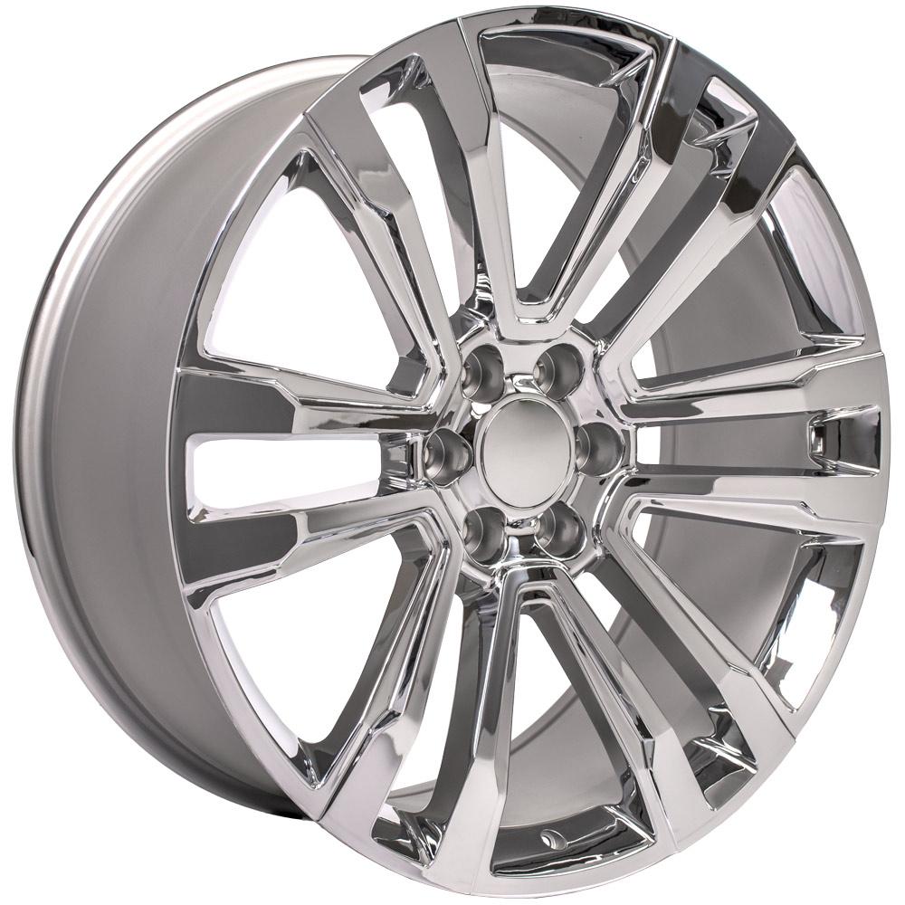 24" Replica CV44 fits GMC Sierra Denali 24x10 Chrome