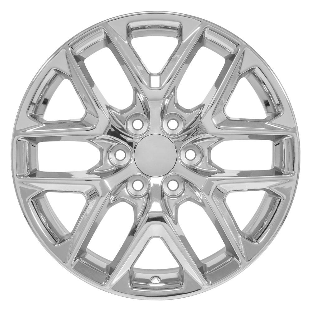 20" Replica CV62 fits Chevrolet Silverado 20x9 Chrome