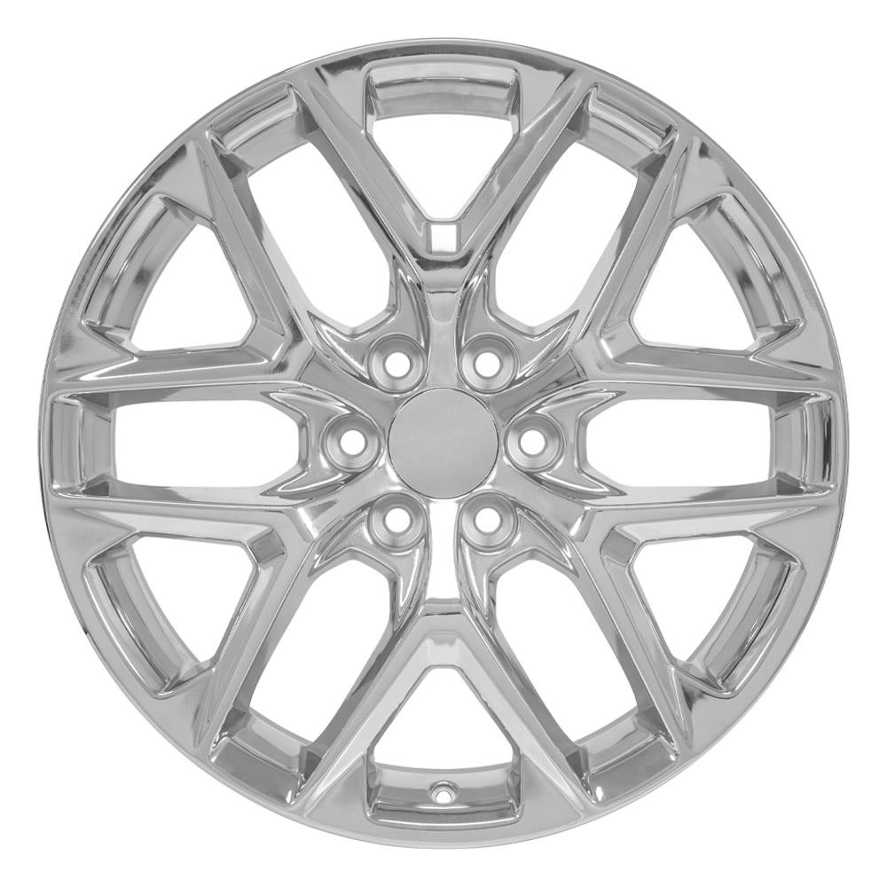 22" Replica CV62 fits Chevrolet Silverado 22x9 Chrome