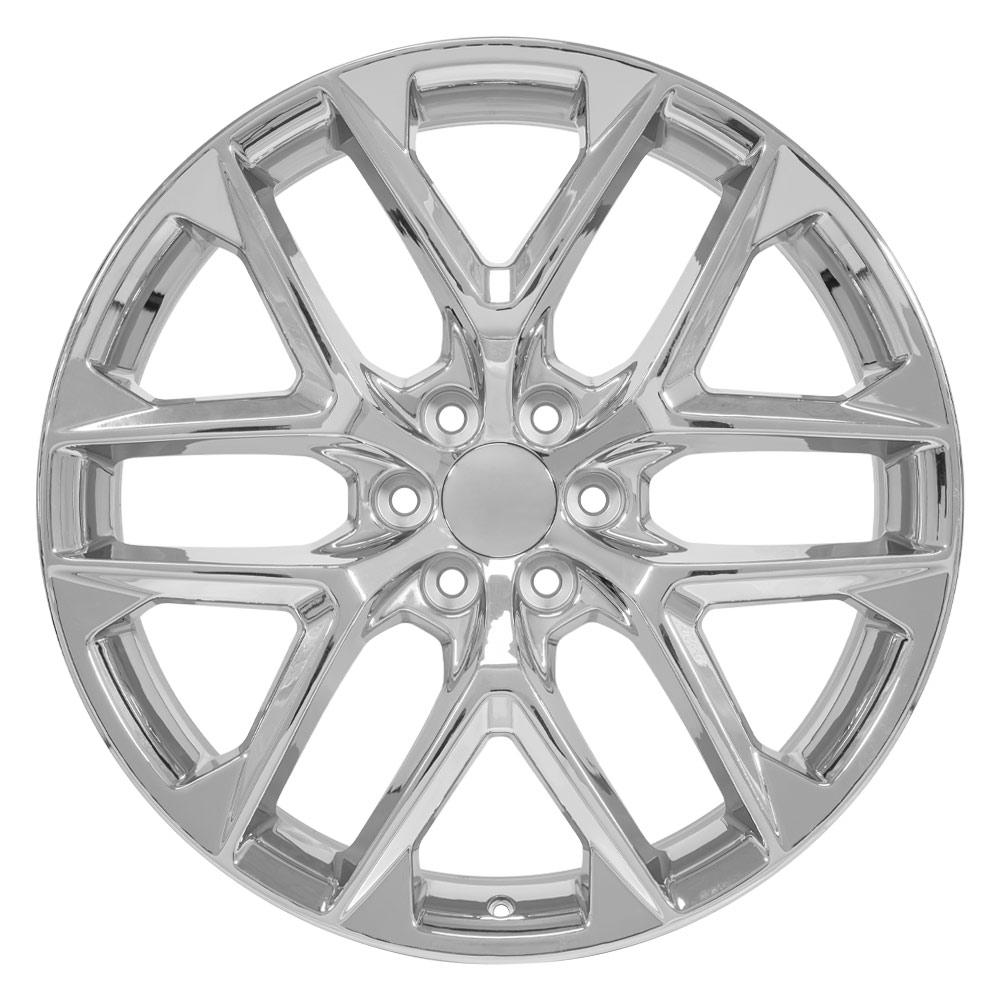 24" Replica CV62 fits Chevrolet Silverado 24x10 Chrome
