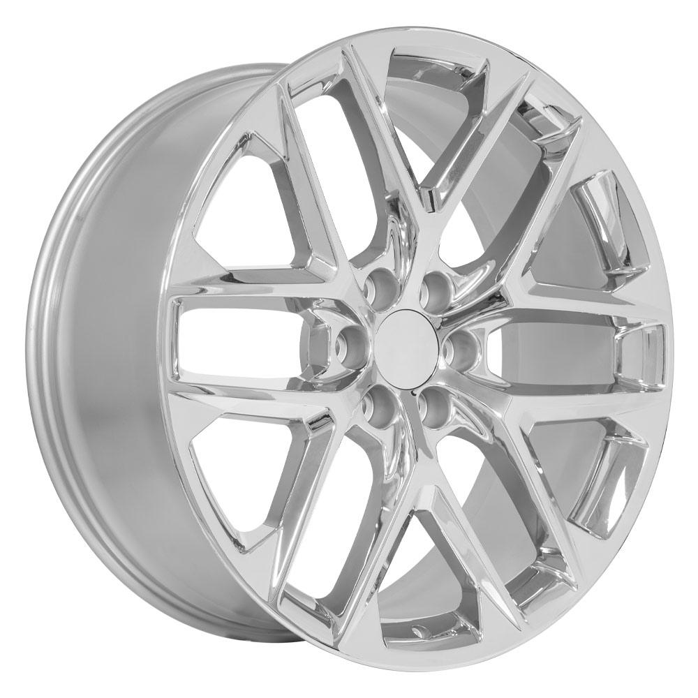24" Replica CV62 fits Chevrolet Silverado 24x10 Chrome