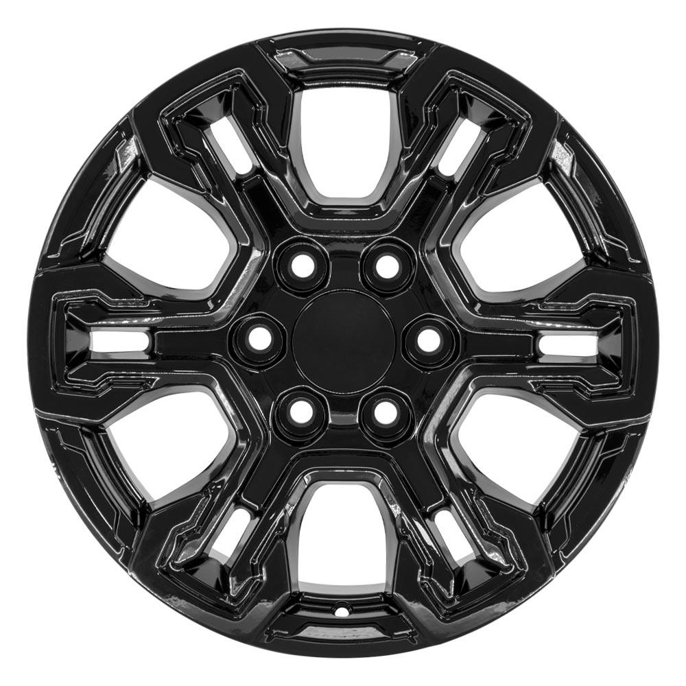 18" Replica CV65 fits Chevrolet Silverado 18x8.5 Gloss Black