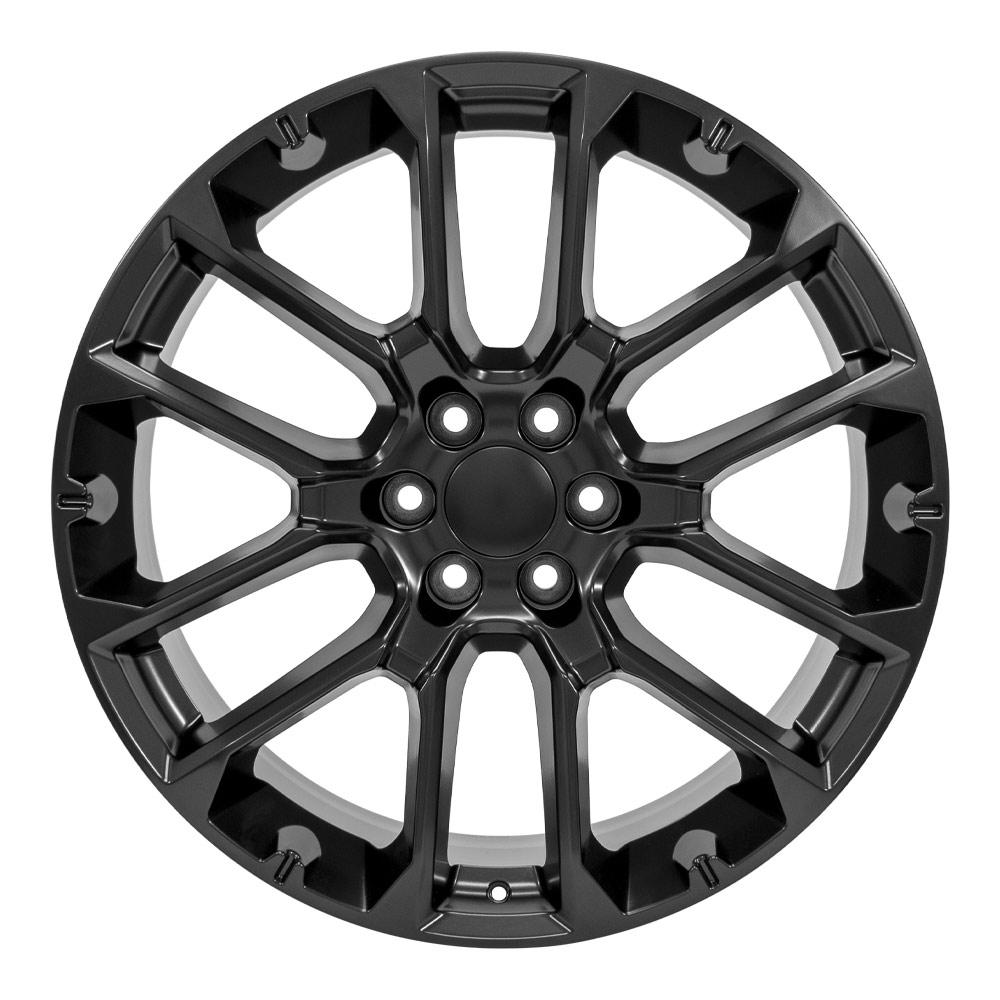 24" Replica CV67 fits Chevrolet Suburban 1500 24x10 Satin Black