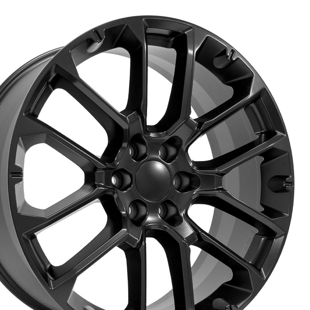 24" Replica CV67 fits Chevrolet Suburban 1500 24x10 Satin Black
