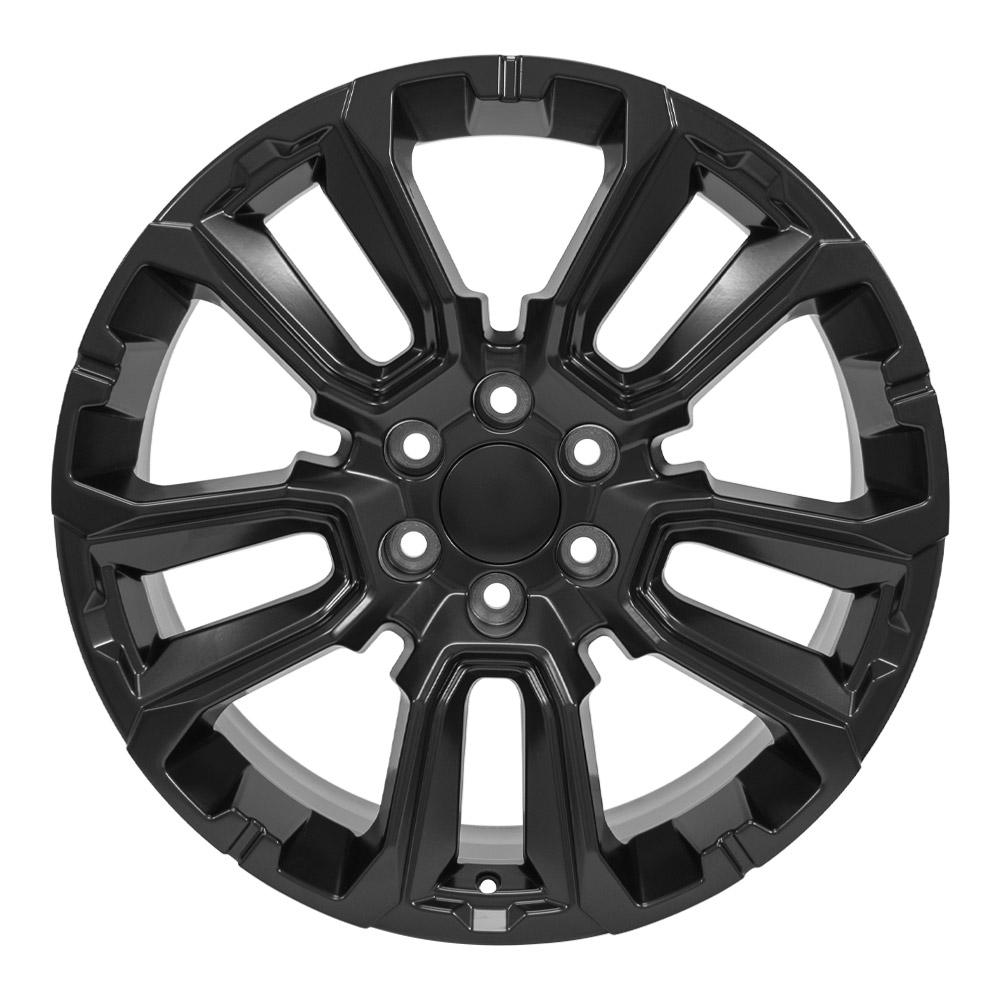 22" Replica CV68 fits Chevrolet Suburban 1500 22x9 Satin Black