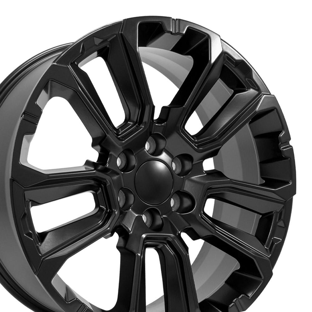 22" Replica CV68 fits Chevrolet Suburban 1500 22x9 Satin Black