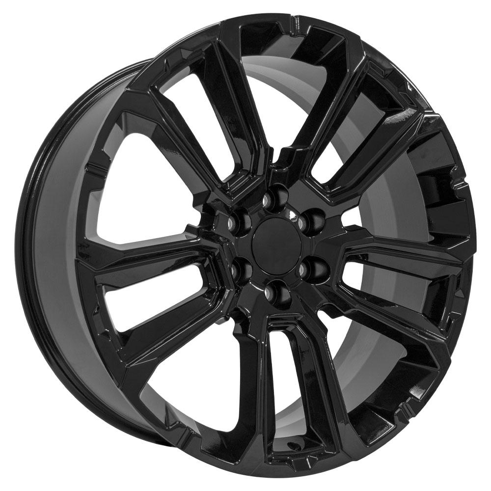 24" Replica CV68 fits Chevrolet Suburban 1500 24x10 Gloss Black