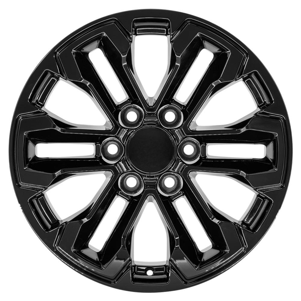 18" Replica CV69 fits Chevrolet Silverado 18x8.5 Gloss Black