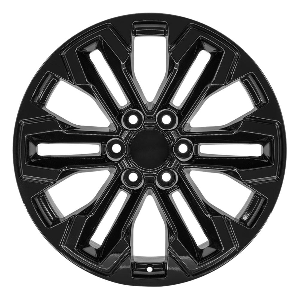 20" Replica CV69 fits Chevrolet Silverado 20x9 Gloss Black