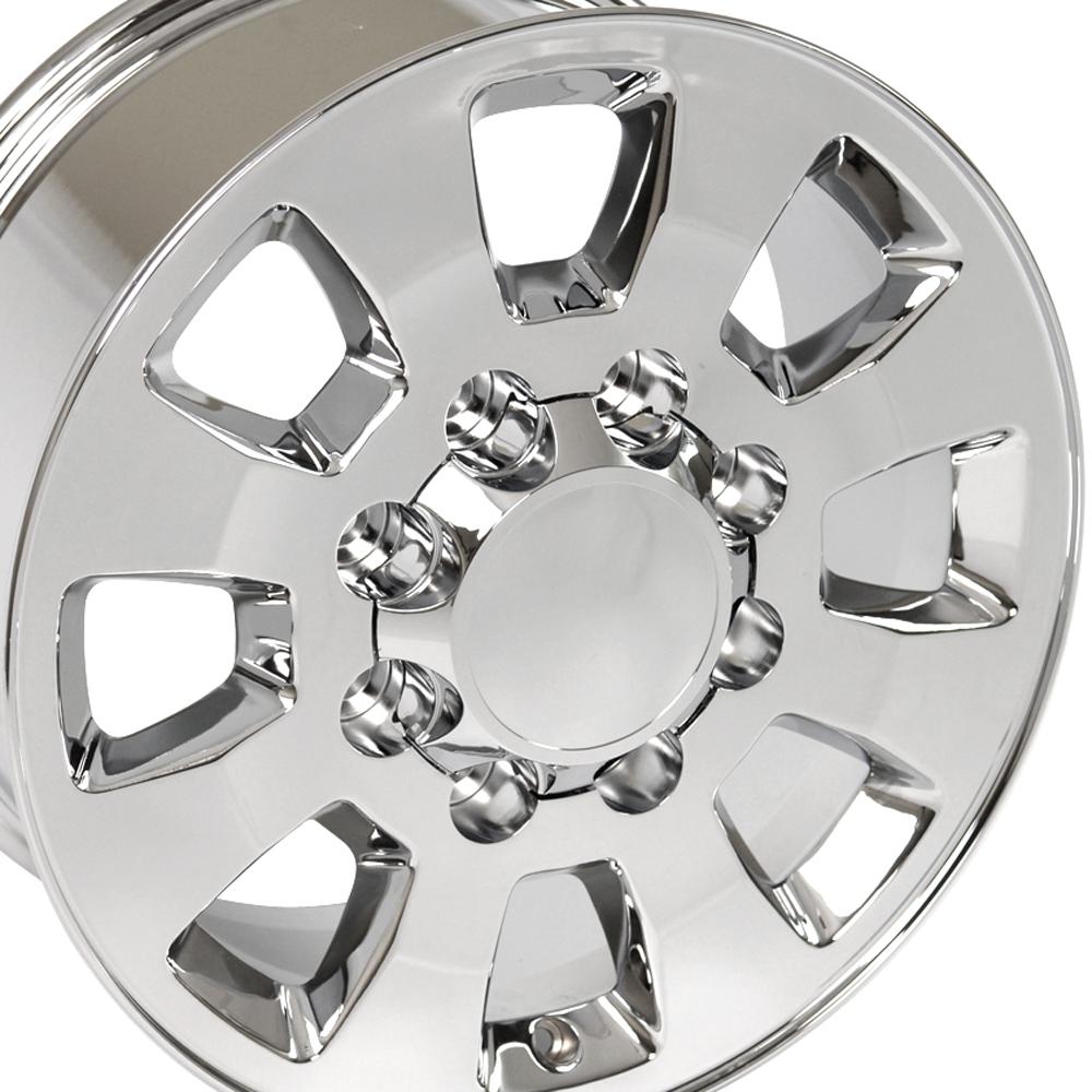 18" Replica CV75B fits GMC Sierra 18x8 Chrome
