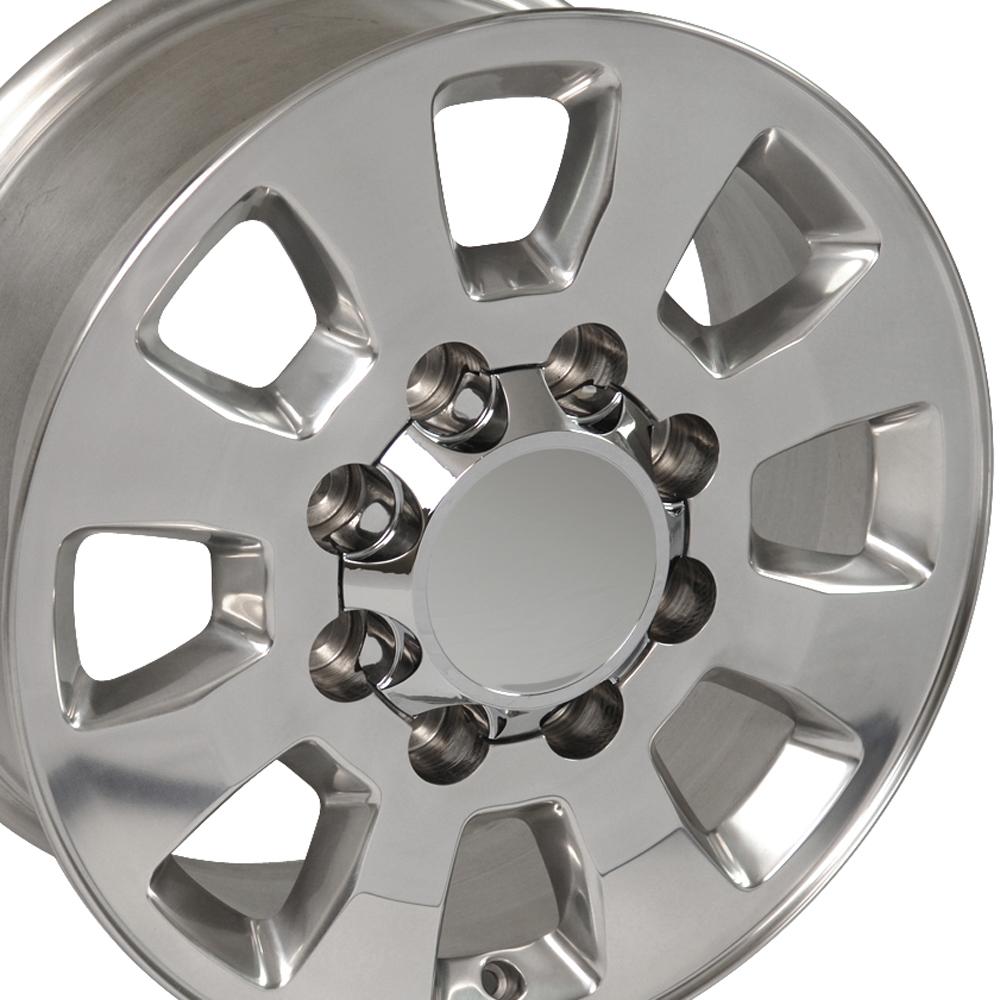 18" Replica CV75B fits GMC Sierra 18x8 Polished