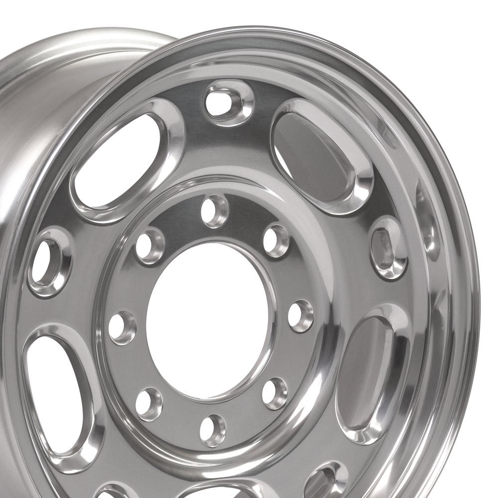 16" Replica CV82 fits Chevrolet 8 Lug Suburban 16x6.5 Polished